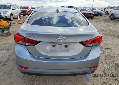 2015 Hyundai Elantra Se z USA, uszkodzony, nr VIN 5NPDH4AE0FH651278